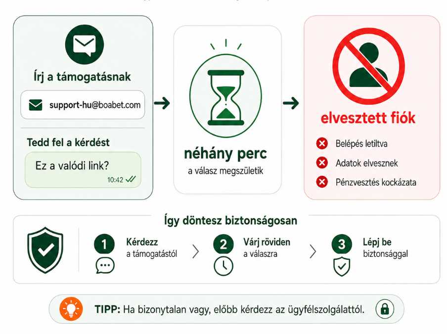 Ha bizonytalan vagy, kérdezz, mielőtt adatot adsz meg